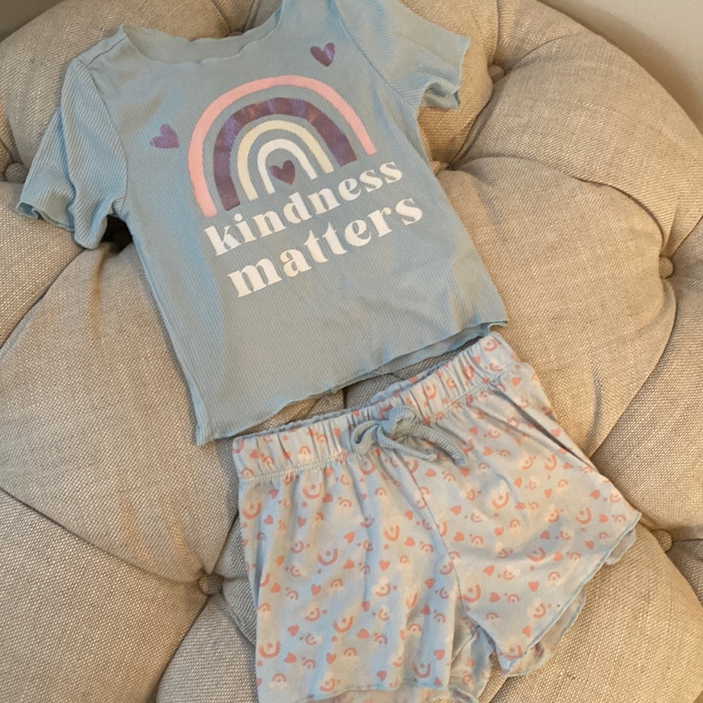 2T-3T Sweet Dreams Blue Pajama Set
